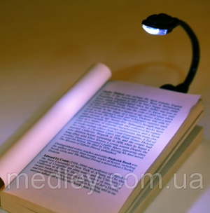 Светодиодная подсветка для чтения книг  LED