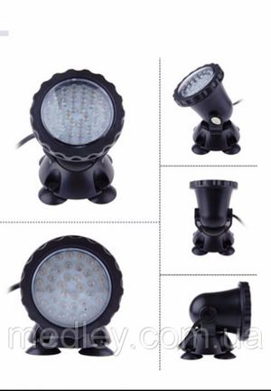 Подводный прожектор  36 LED синий