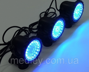 Подводный прожектор  36 LED синий