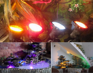 Подводный прожектор  36 LED синий
