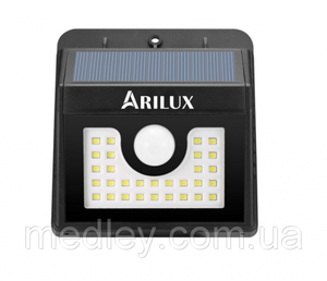 Светодиодный  светильник на солнечной батарее с датчиком движения ARILUX  30 Led AL-SL04 3 режима работы