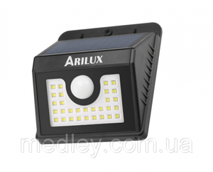 Светодиодный  светильник на солнечной батарее с датчиком движения ARILUX  30 Led AL-SL04 3 режима работы