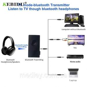 Bluetooth аудио передатчик + приемник BT-500 (Transmitter + Receiver)